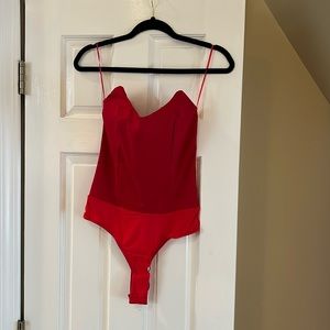 Revolve Superdown Corset Stapless Bodysuit